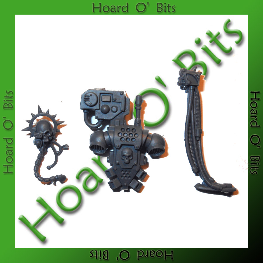 WARHAMMER 40K BITS SPACE MARINE DEVASTATOR SQUAD SERGEANT PACK and